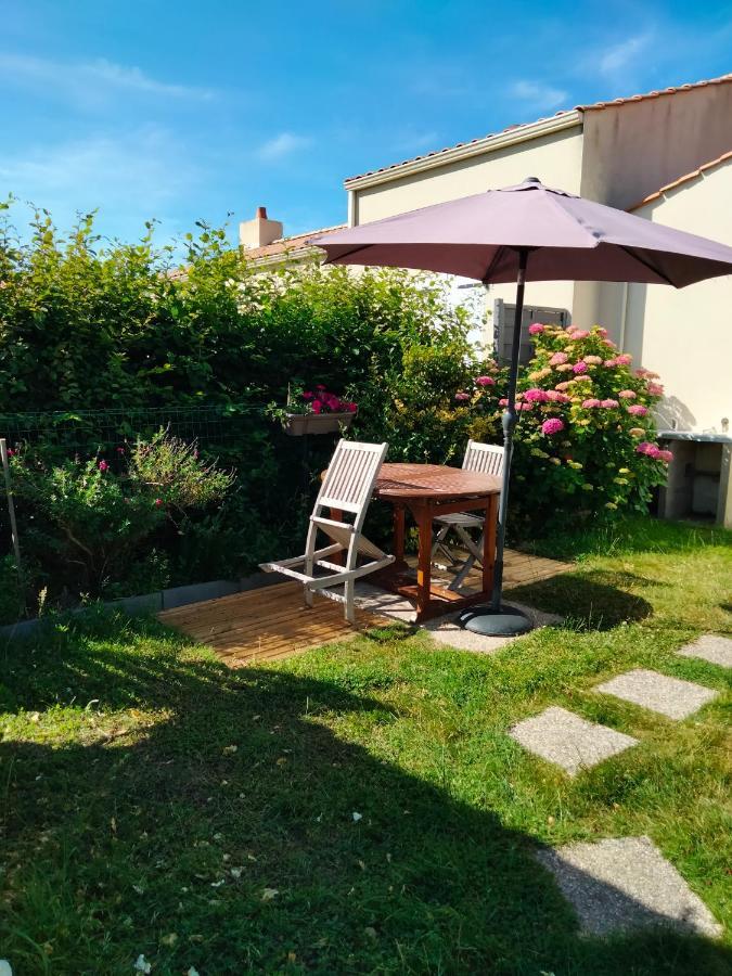 Mer A Pied Vrai Lit Linge Fourni Jardin Brétignolles-sur-Mer Exterior foto